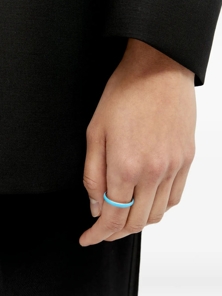  Flower Power Anillo Azul 