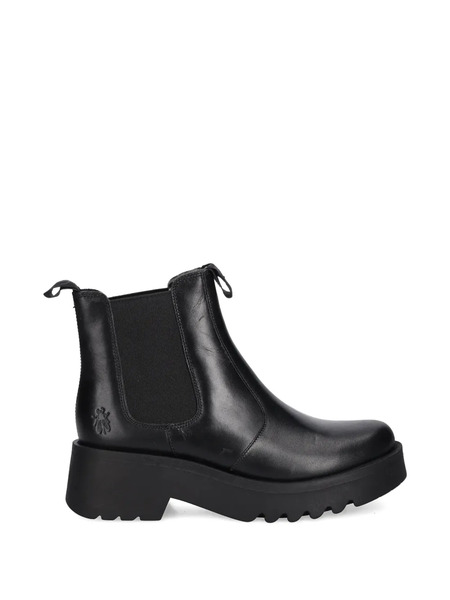  Fly London Botas Chelsea Con Plataforma - Negro 
