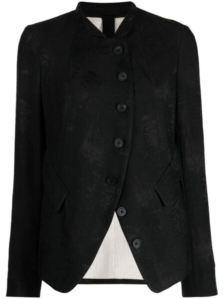  Forme D'expression Blazer Con Botones Descentrados - Negro 