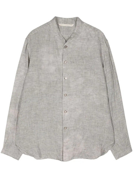 Forme D'expression Camisa A Rayas Diplomáticas - Blanco 