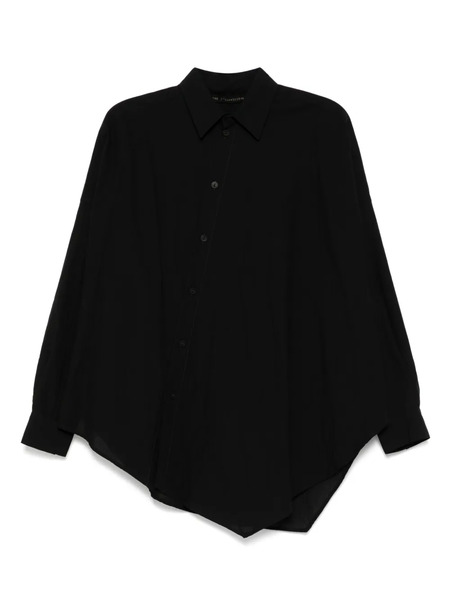 Forme D'expression Camisa Asimétrica De Algodón - Negro 