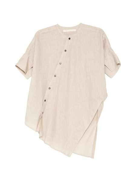  Forme D'expression Camisa Con Dobladillo Asimétrico - Neutro 