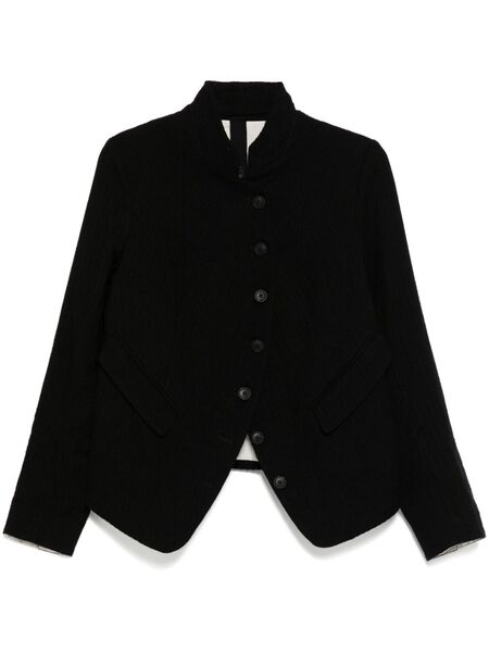  Forme D'expression Chaqueta Con Cuello Alzado - Negro 