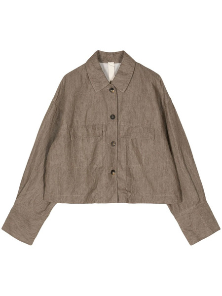  Forme D'expression Chaqueta Con Hombros Caídos - Marrón 