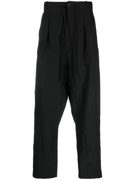 Forme D'expression Pantalones Con Cordones - Negro 