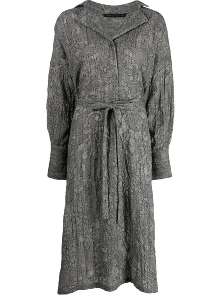  Forme D'expression Vestido Camisero Estilo Túnica - Gris 