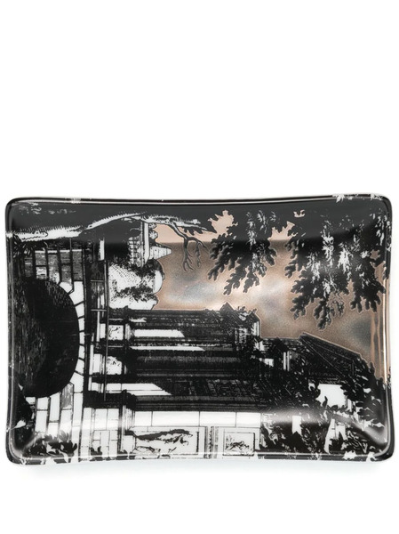  Fornasetti Cenicero Giardino Settecentesco - Negro 