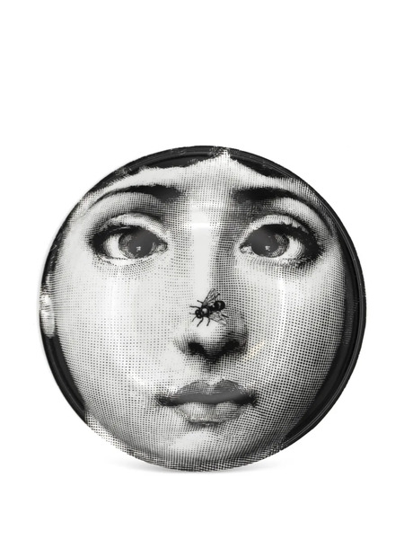  Fornasetti Face-print Trinket Box - Negro 