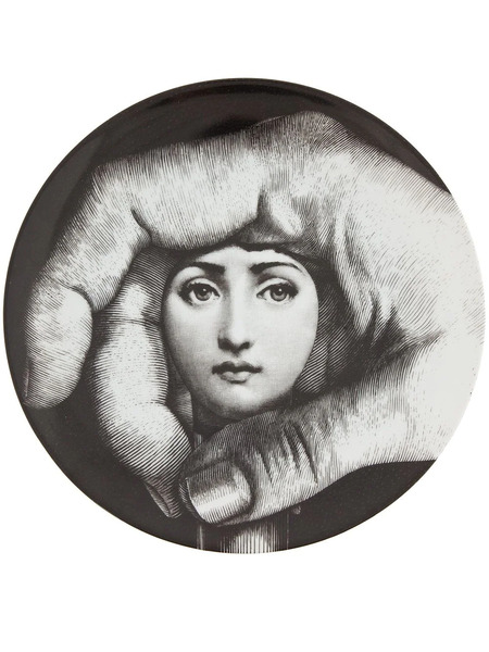  Fornasetti Plato - Gris 