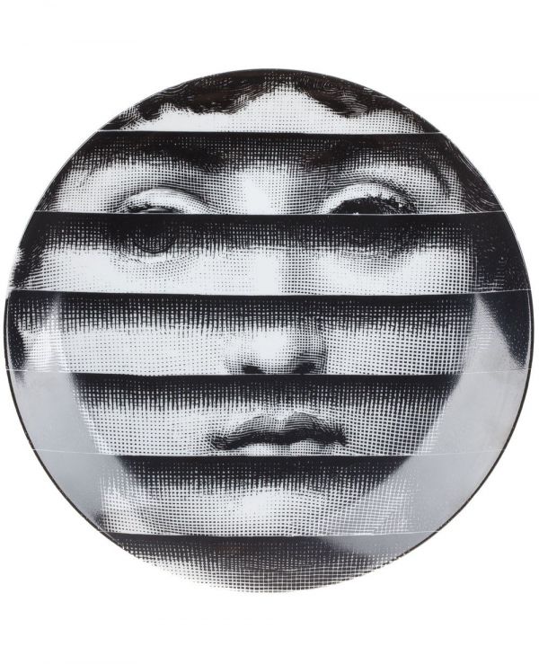  Fornasetti Plato - Negro 
