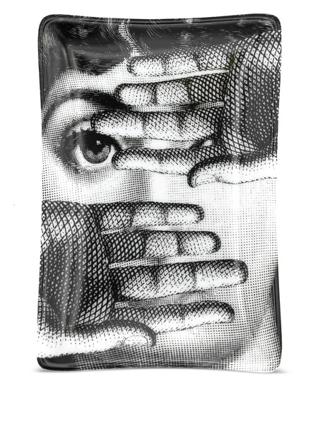  Fornasetti Tema E Variazioni N.154 Ashtray - Negro 