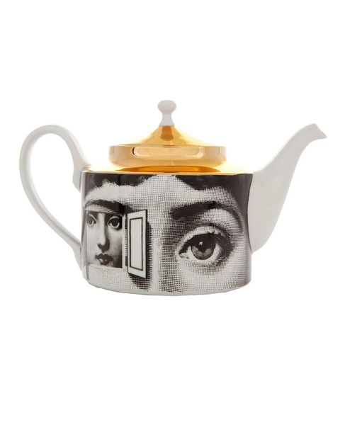  Fornasetti Tetera Impresa - Blanco 