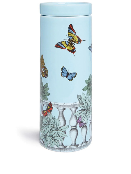  Fornasetti Vela Aromática Nel Mentre - Azul 