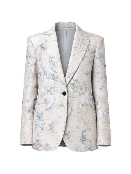  Forte Forte Blazer Con Estampado Floral - Neutro 