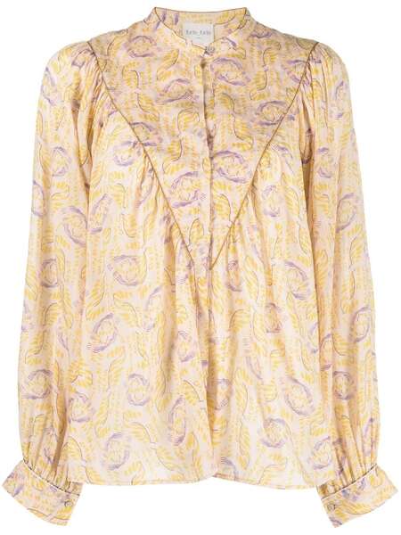  Forte Forte Blusa Con Estampado Abstracto - Neutro 
