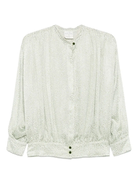  Forte Forte Blusa Con Estampado Abstracto - Verde 
