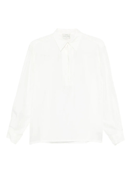  Forte Forte Blusa De Seda - Blanco 