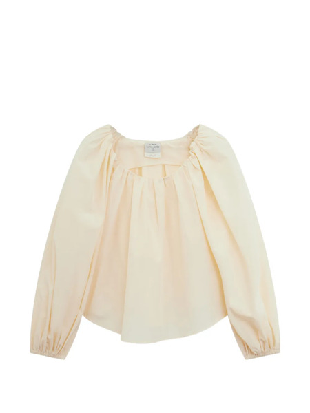  Forte Forte Blusa Fruncida - Neutro 