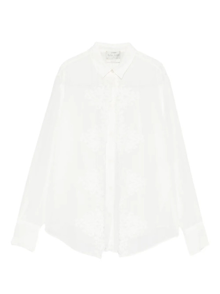  Forte Forte Camisa Con Bordado - Blanco 