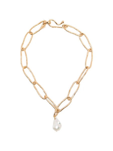  Forte Forte Collar De Cadena Con Perla - Dorado 