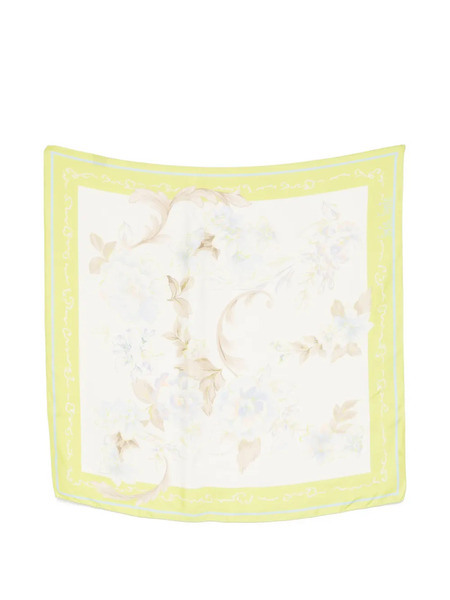  Forte Forte Fular De Sarga Con Estampado Floral - Neutro 