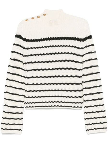  Forte Forte Jersey A Rayas - Blanco 