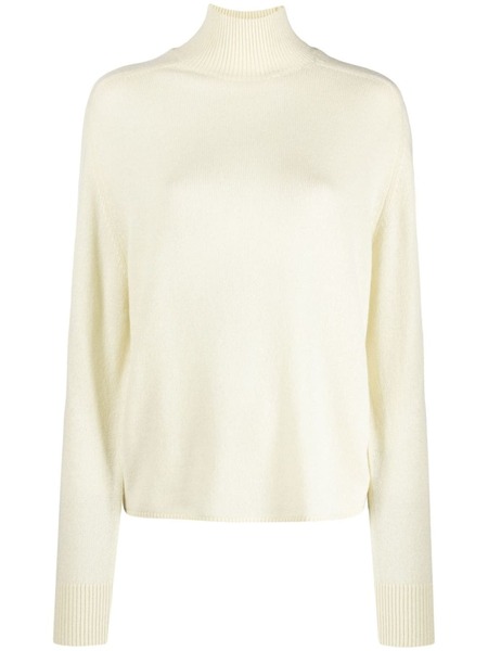  Forte Forte Jersey Con Cuello Alto - Amarillo 