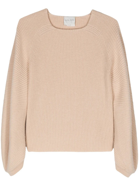  Forte Forte Jersey Con Cuello Barco - Neutro 