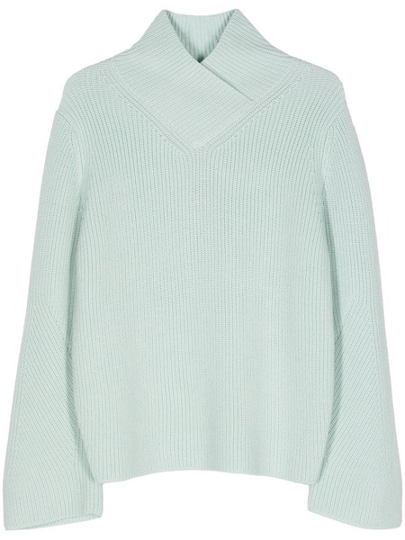  Forte Forte Jersey Con Cuello Cruzado - Azul 