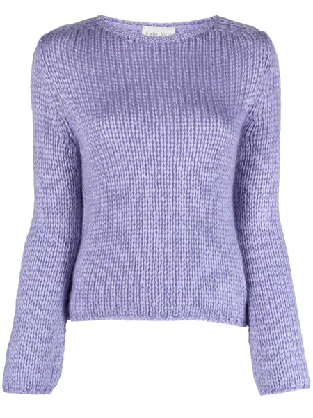  Forte Forte Jersey Con Cuello Redondo - Morado 