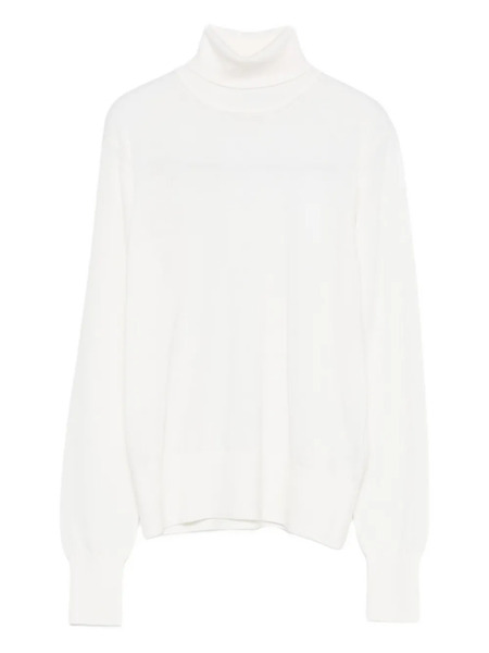  Forte Forte Jersey Con Cuello Vuelto - Blanco 