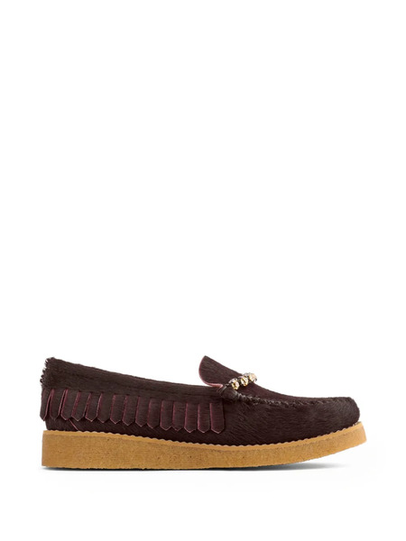  Forte Forte Mocasines Con Apliques - Marrón 