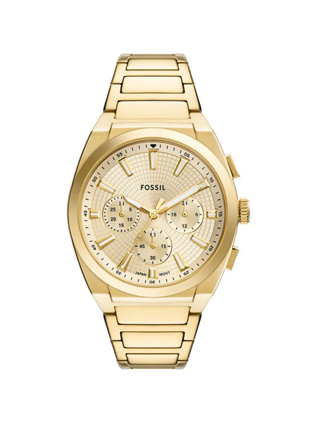  Fossil Reloj Everett Chronograph De 44 Mm - Dorado 