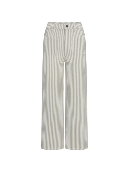  Frame Anchor Striped Straight-leg Jeans - Neutro 