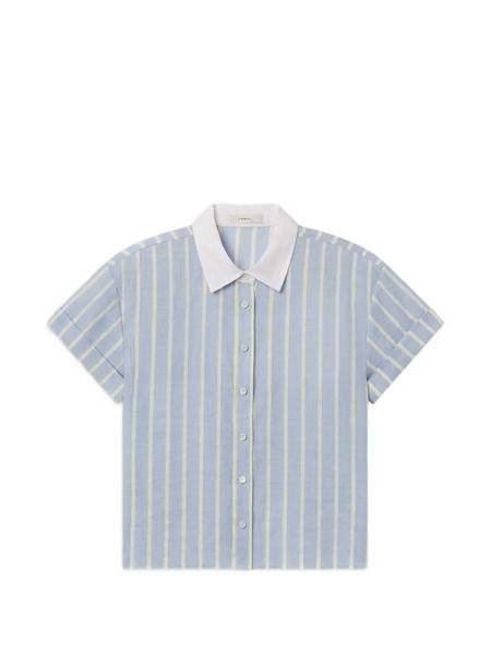  Frame Camisa Boardwalk A Rayas - Azul 