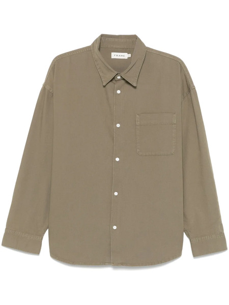  Frame Camisa De Algodón - Verde 