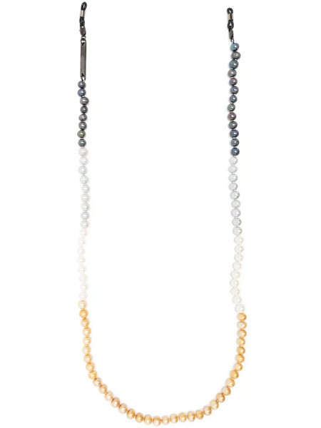  Frame Chain Gafas De Sol Ombre Con Cadena - Amarillo 