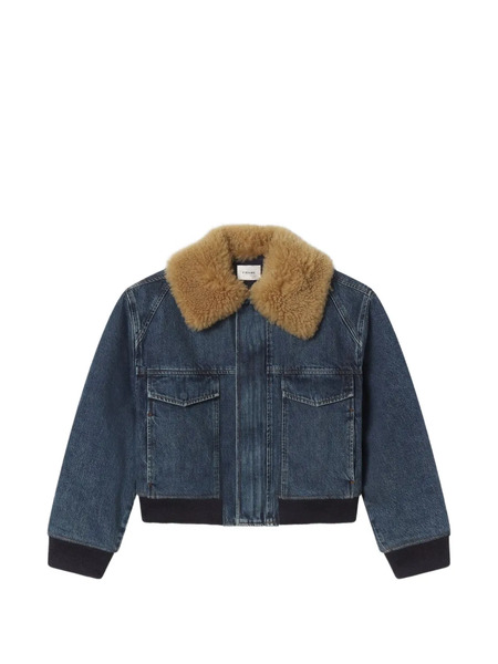 Frame Chaqueta Con Cuello - Azul 