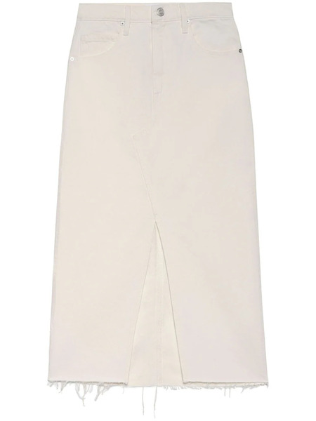  Frame Falda Midi The Midaxi - Neutro 