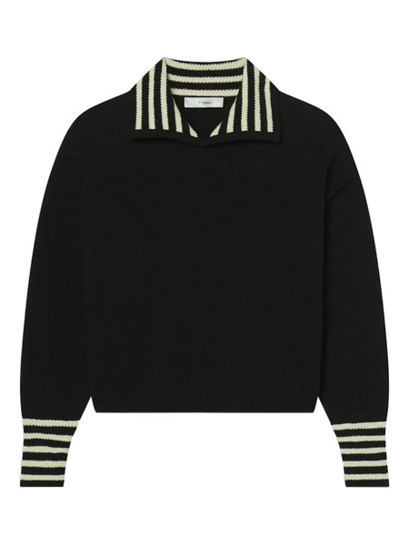 Frame Jersey Sailor A Rayas - Negro 