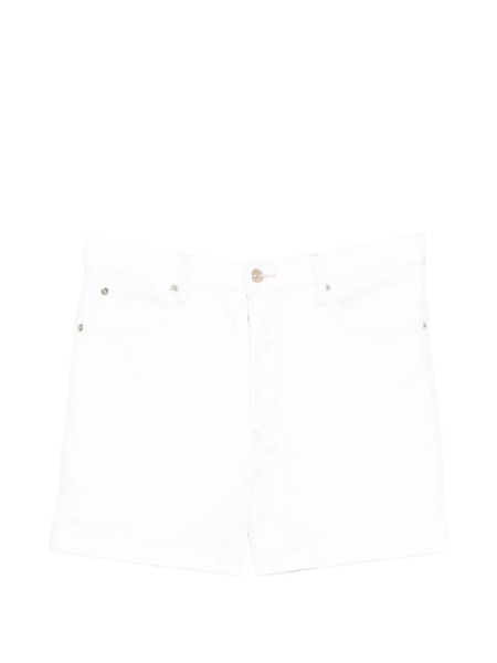  Frame Pantalones Vaqueros Cortos The Everyday - Blanco 