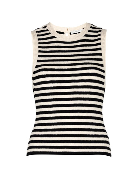  Frame Top Con Cuello Redondo - Negro 