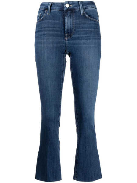  Frame Vaqueros Capri Le Crop - Azul 