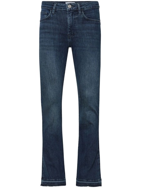  Frame Vaqueros Le Crop Mini Boot - Azul 