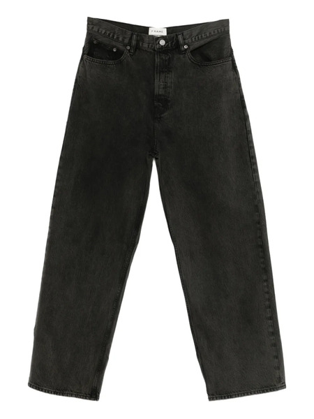  Frame Vaqueros Rectos Con Cinco Bolsillos - Negro 
