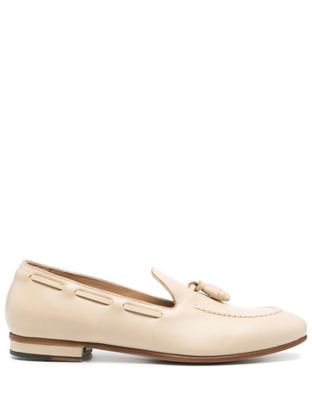  Francesco Russo Mocasines Con Borlas - Neutro 