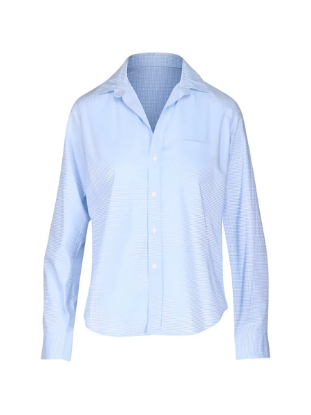  Frank & Eileen Camisa Con Botones - Azul 