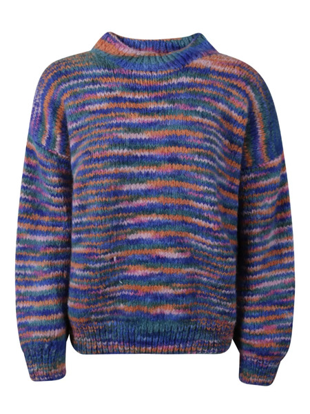  Frantic Jersey Multi Pastel A Rayas - Azul 