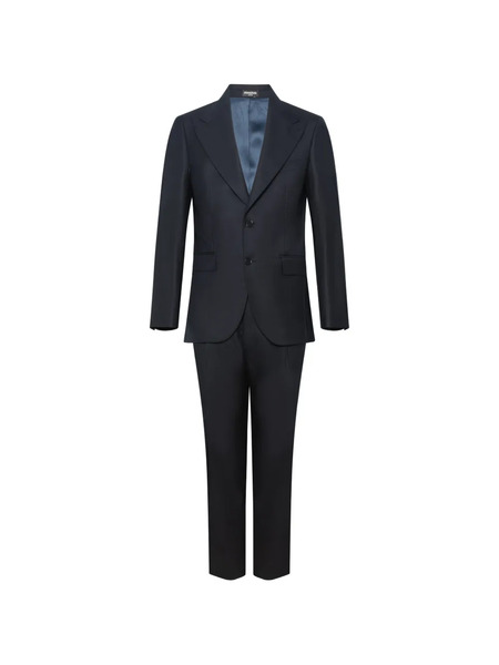  Franzese Collection Traje Rolls-royce Con Botones - Azul 