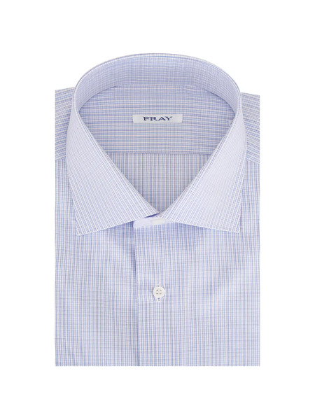  Fray Camisa A Cuadros - Azul 